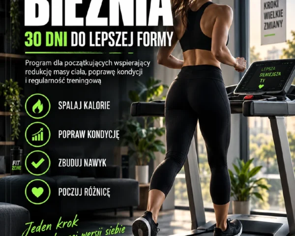 Okładka programu Fit Zone Bieżnia 30 dni do lepszej formy